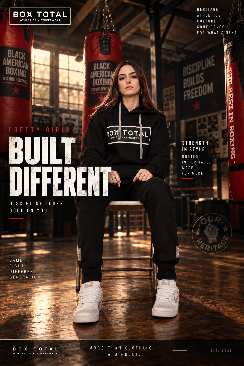 PRETTY GIRLS ARE BUILT DIFFERENT