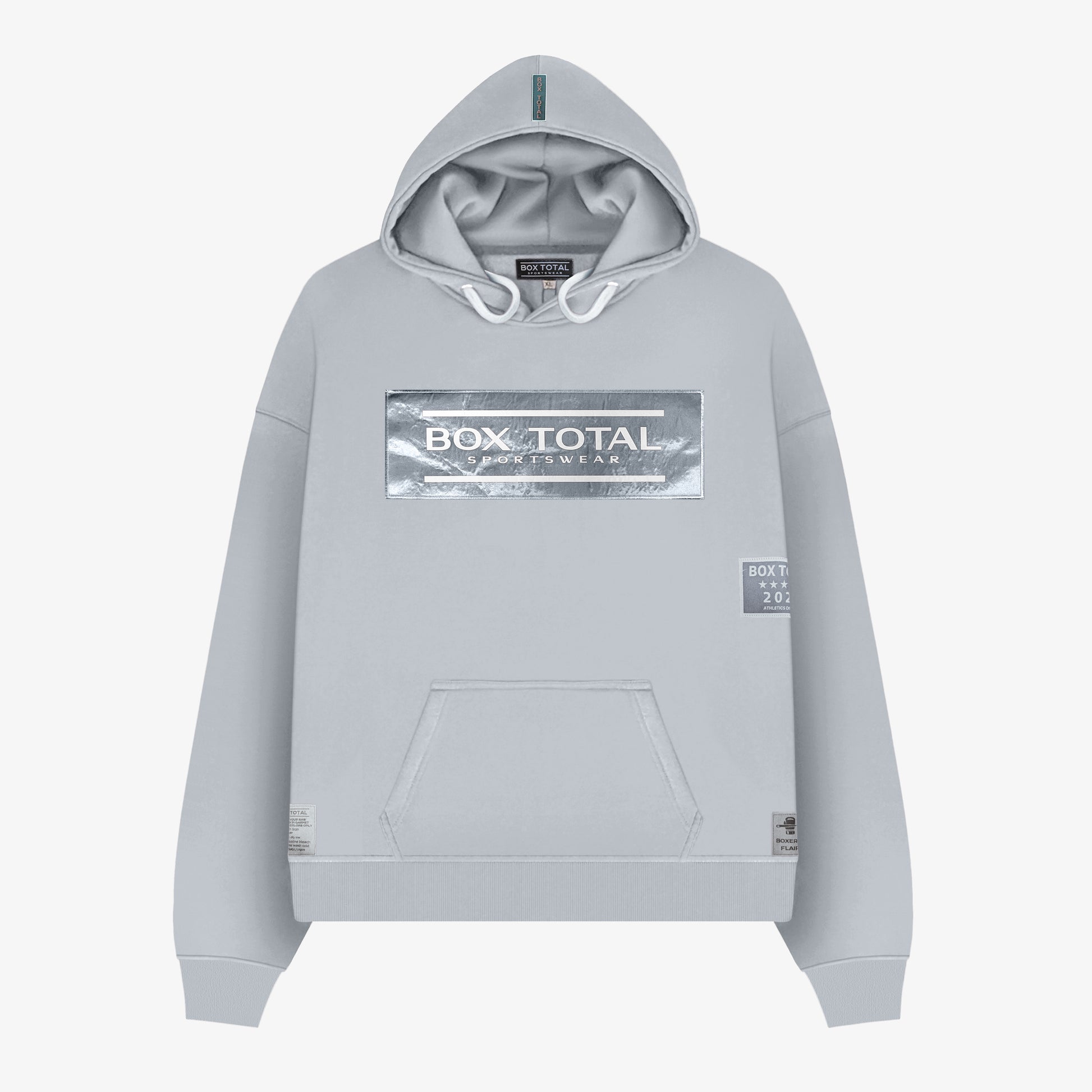 Box Total Sportswear Hoodie - Taupe Gray - Box Total Style