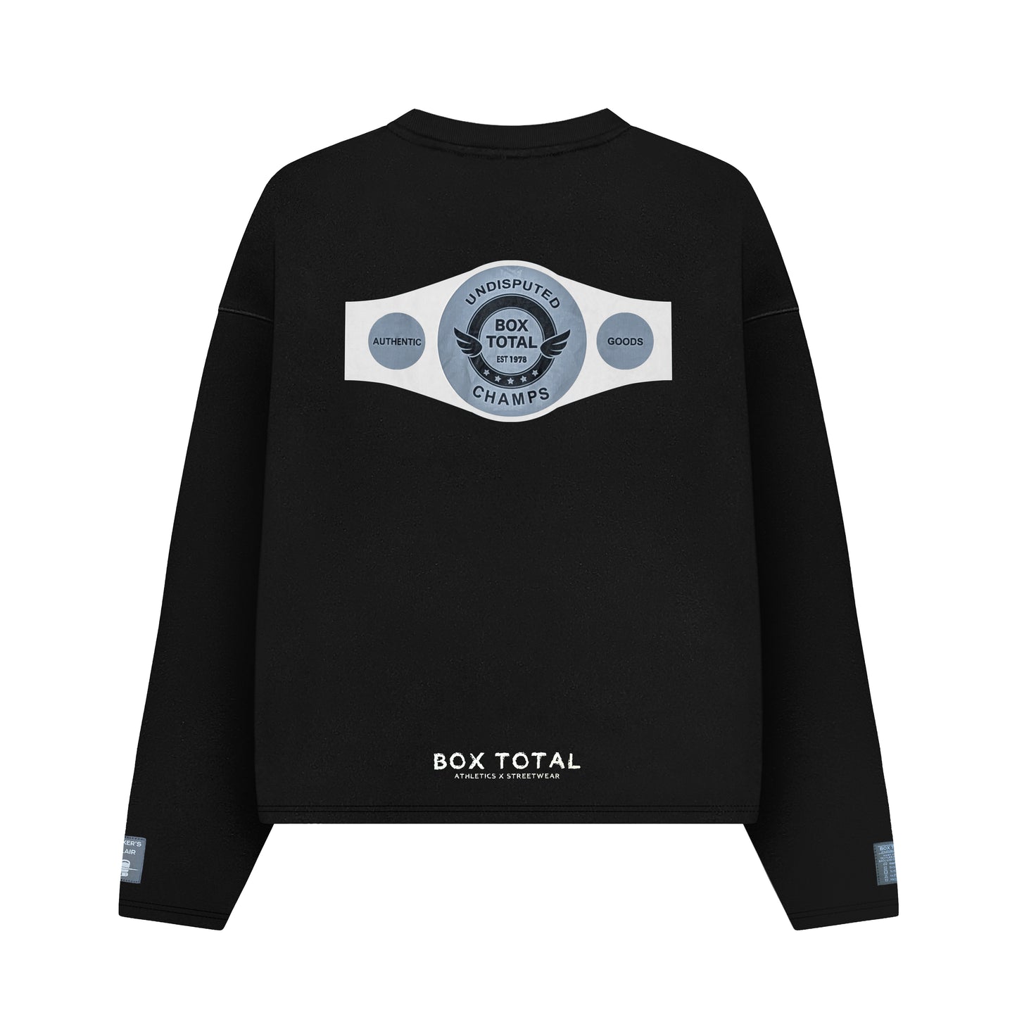 Athletics Long Tee | Black