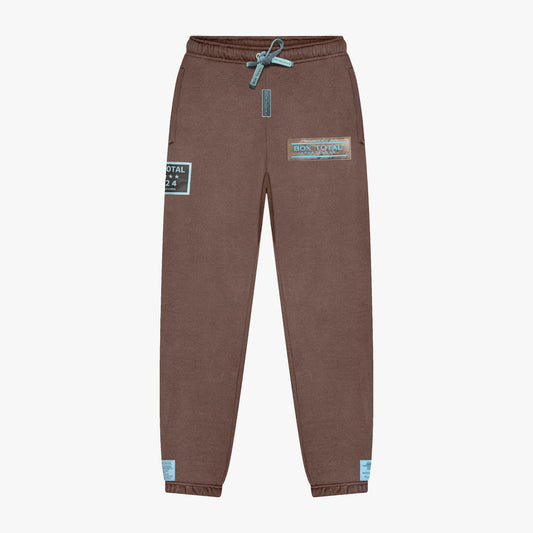 Box Total Sweatpants - Brown - Box Total Style