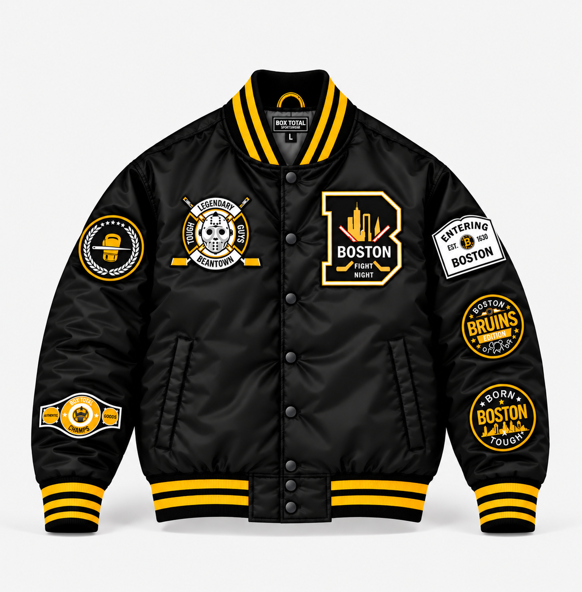 Boston Fight Night Varsity • Blk