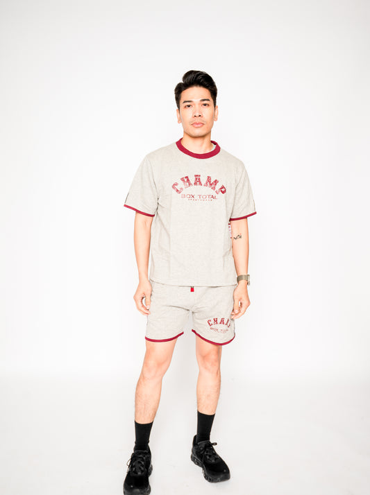 Champ Tee - Burgundy