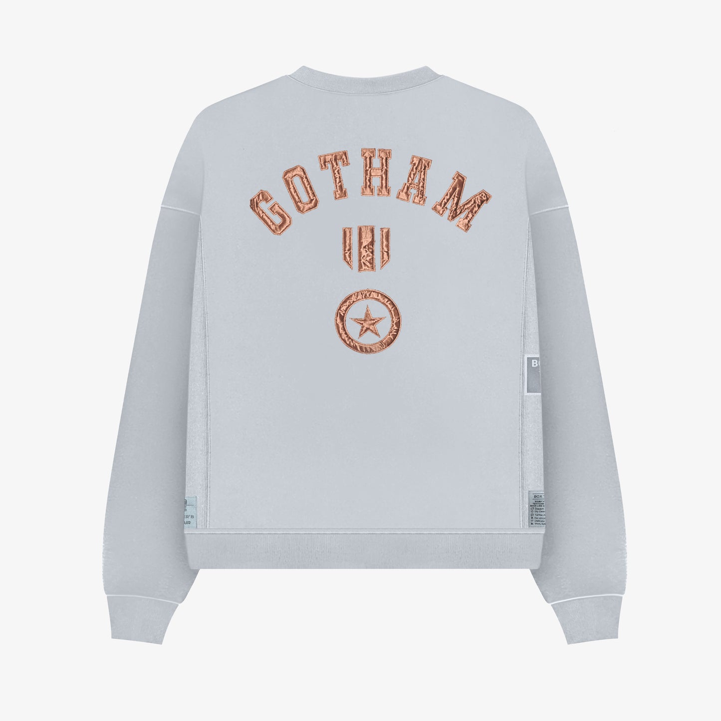 Gotham Crew Neck - Taupe Gray - Box Total Style 