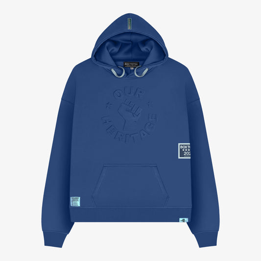 Heritage Hoodie - Blue - Box Total Style