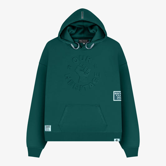 Heritage Hoodie - Green - Box Total Style
