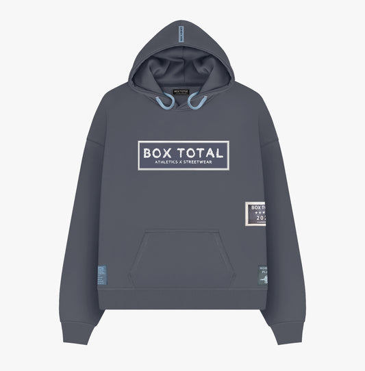 Box Total Athletics Hoodie - Gray - Box Total Style