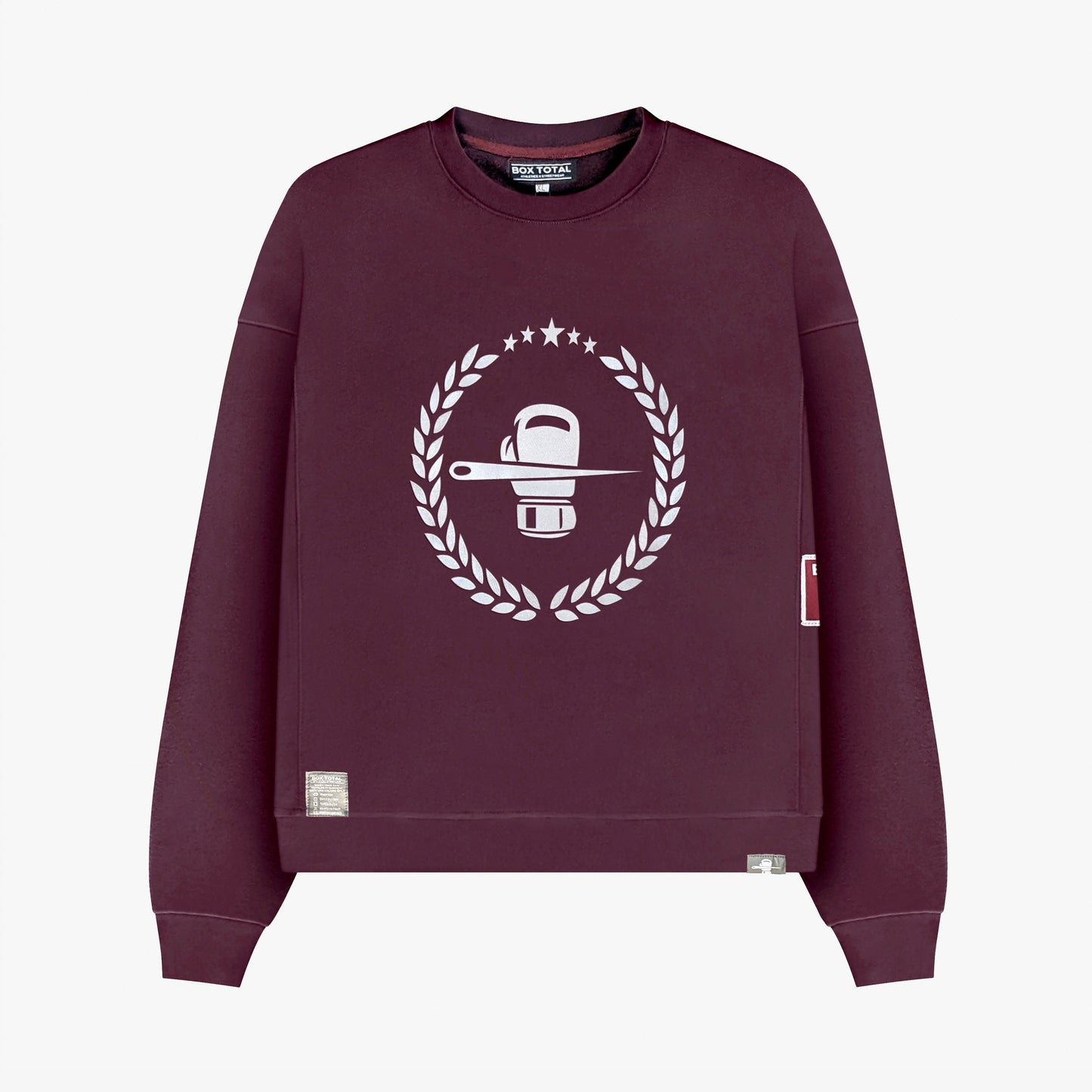 Legends Crew Neck - Burgundy - Box Total Style