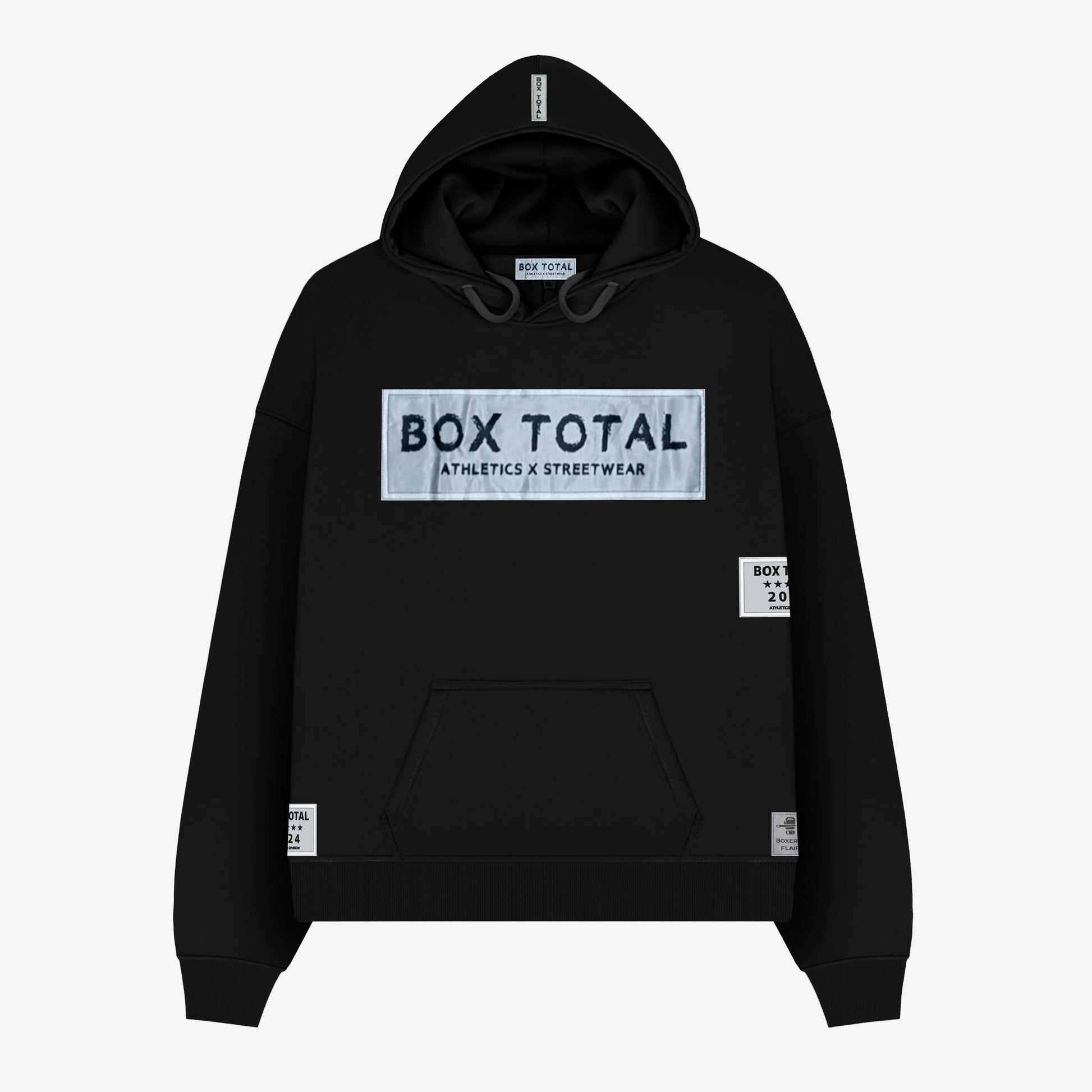 Uptown Athletics Hoodie - Black - Box Total Style