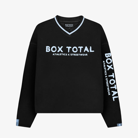 Uptown Athletics Long Sleeve Tee - Black - Box Total Style