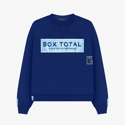 Uptown Athletics Crew Neck - Blue - Box Total Style