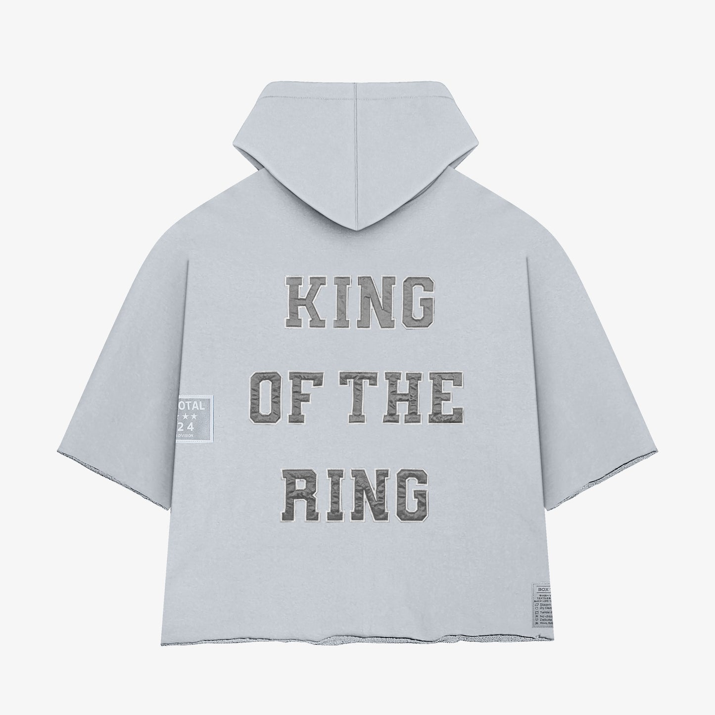 king of The Ring Crop - Taupe Gray - Box Total Style