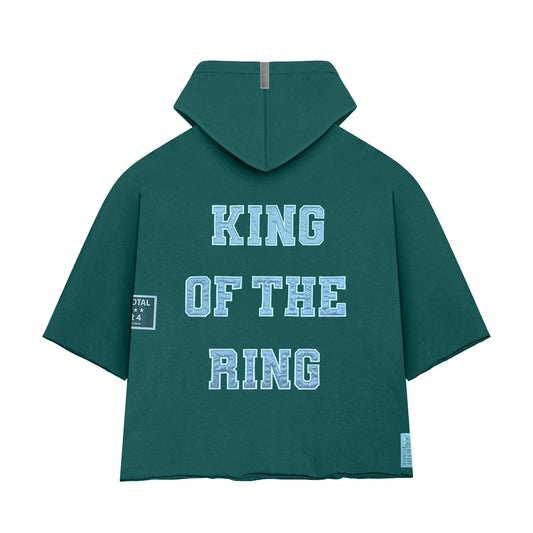 king of The Ring Crop - Green - Box Total Style